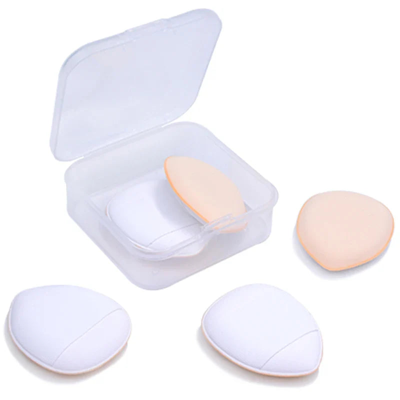 5/10Pcs Mini Finger Puff Foundation Small Air Cushion Powder Sponge Face Concealer BB Cream Cosmetic Applicator Makeup Tools - Tasawoq