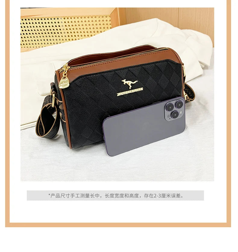 Shoulder Bag for Women Purse- Fashion Crossbody Bags Underarm Bag Small Square Satchel Handbag - Tasawoq