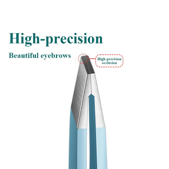 Colorful Eyebrow Tweezer Hair Beauty Fine Hairs Puller Stainless Steel Slanted Eye Brow Clips Removal Makeup Tools - Tasawoq