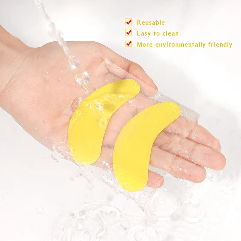 2 Pairs Silicon Eye Pads For Lash Lifting Reusable Eyelash Perming Silicone Pad Lash Lift Ribbons Eyelash Extension Makeup Tools - Tasawoq