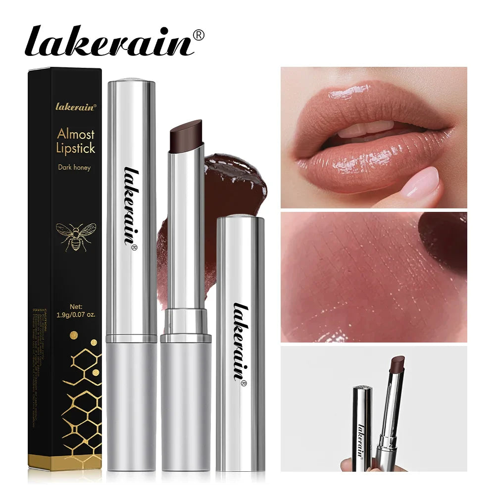 Colorless Black Honey Lip Balm Lipstick Long Lasting Hygienic Moisturizing Lips Plumper Nourish Makeup Lip Care Cosmetics - Tasawoq