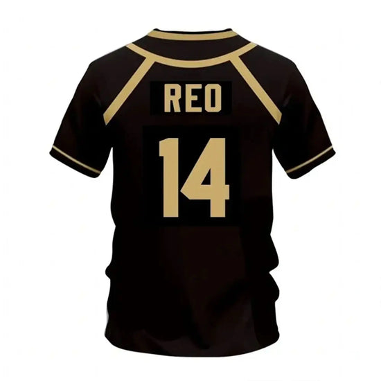 Jersey Futsal Pattern Vl Replika Blue Lock Anime Bastard Munich Tees Summer Men'S And Women's T-shirt Casual Sports T Shirts Top - Tasawoq