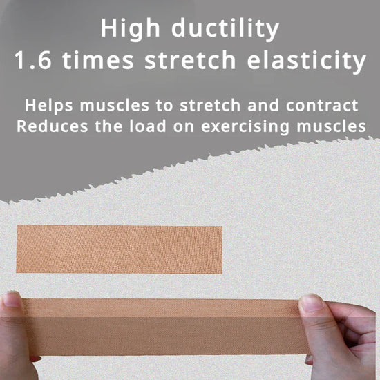 Sports Waterproof Kinesiology Tape Stickers Athletic Bandage Muscle Recovery Protector Strapping Pain Relief Tennis Gym - Tasawoq