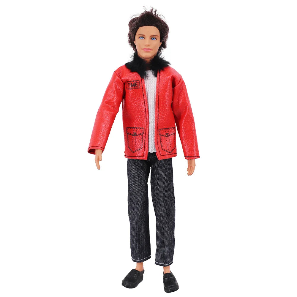 25 Style Ken 11.5inch Doll Clothes Sportswear Prince's Daily Clothing Overcoat for Babi 30 Cm Ken Boy Clothes,Birthday Present - Tasawoq