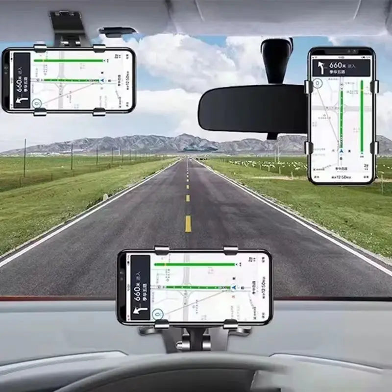 Universal Car Phone Holder Stand Dashboard Car Clip Mount GPS Bracket Car Mobile Phone Support in Car For iPhone Xiaomi huawei