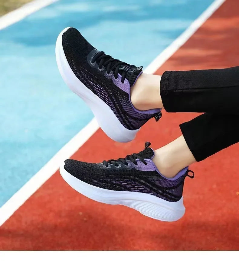 Casual Running Summer Fashion Anti Slip Hiking Mesh Breathability Athletic Shoe Tennis Woman Trend 2024 Woman Sneakers Couple - Tasawoq