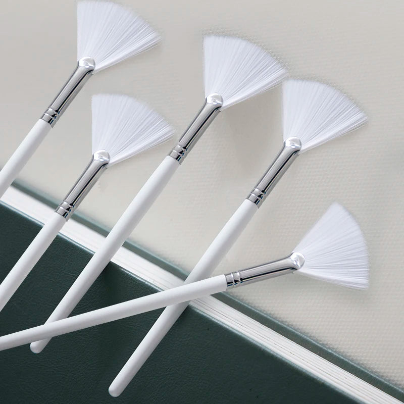 Fireflies DIY Face Mask Brush Set Soft Applicator Brushes Makeup Tools Includes Soft Fan Facial Brushes Acid Applicator Brush - Tasawoq