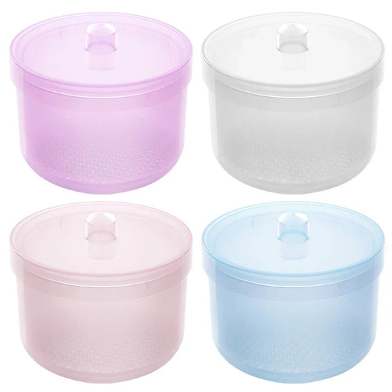 Nail Drill Bits Disinfection Box Double Layer Filtration Cleaning Box Manicure Storage Case Nail Brush Cleaning Container - Tasawoq