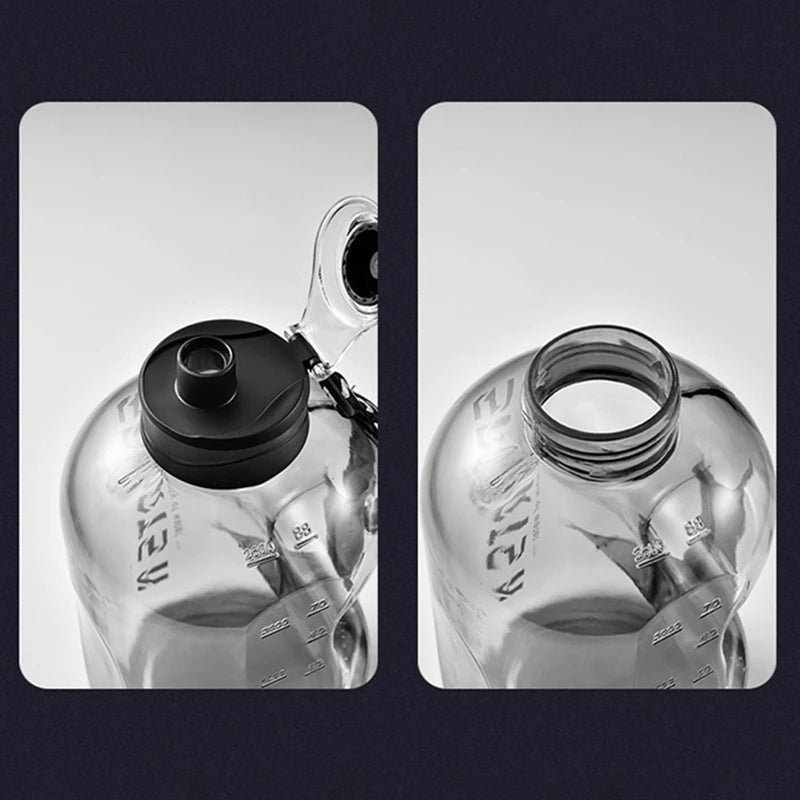1.7L/2.7L Sports Water Bottle Gym Cycling Cup Portable Large Capacity Water Bottle For Fitness Camping Men Water Kettle - Tasawoq