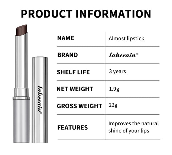 Colorless Black Honey Lip Balm Lipstick Long Lasting Hygienic Moisturizing Lips Plumper Nourish Makeup Lip Care Cosmetics - Tasawoq
