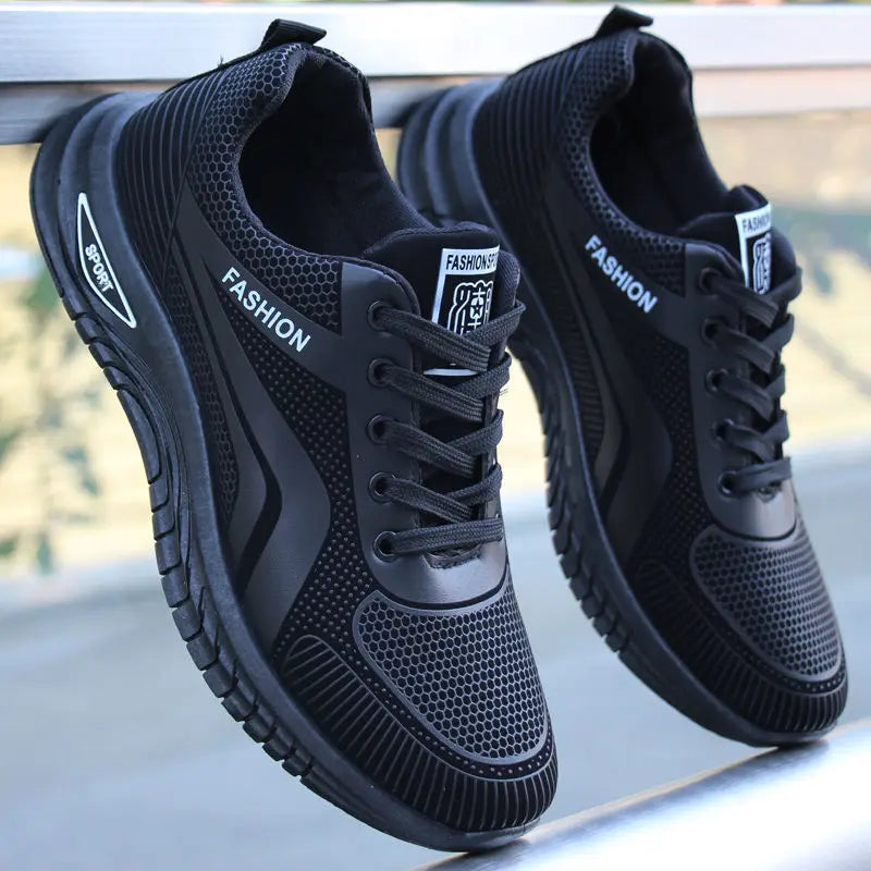Men's Casual Sneakers New Breathable Sports Shoes Male Spring Fashion Antislip Wear-resisting Running Trainers Outdoor Men Shoes - Tasawoq