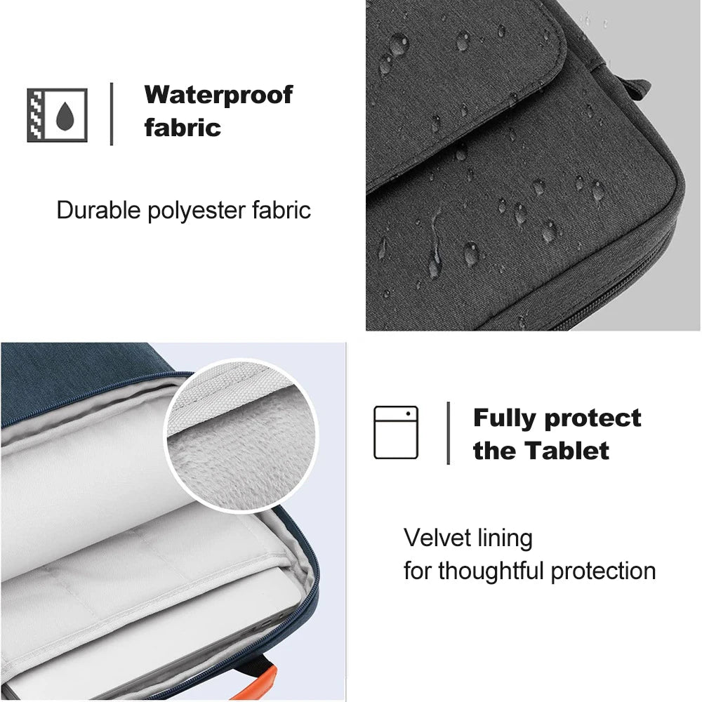 Shoulder Bag for MacBook Air M1 Case 2023 New M2 13 inch Laptop Bag for iPad Air 5 Pro 12.9 11 10th Gen S9 8 7 Plus women / men - Tasawoq
