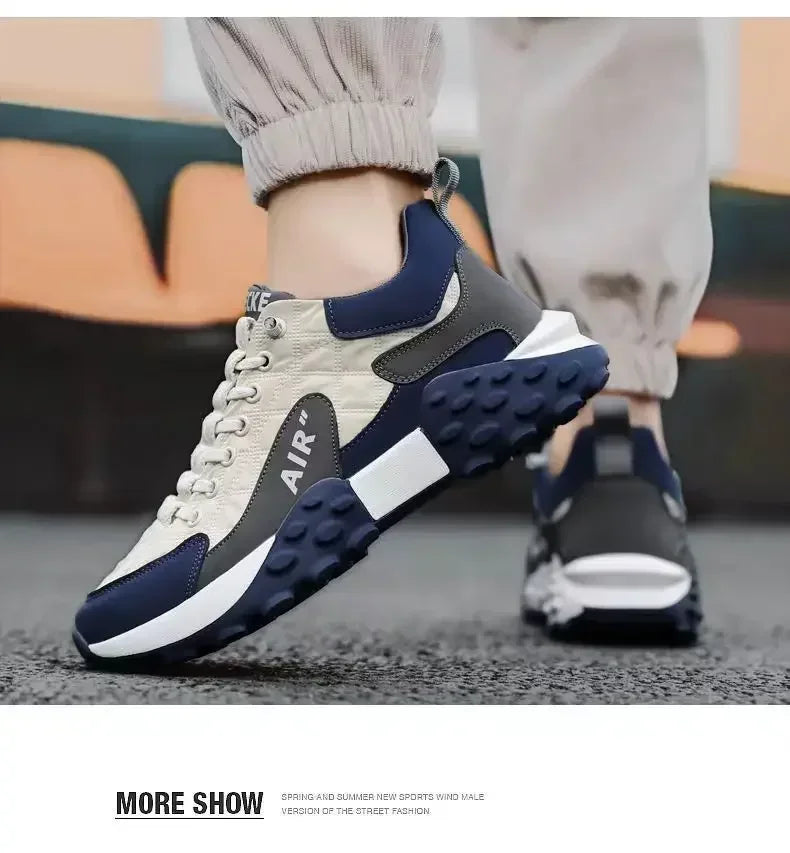 Men Shoes Platform Male Sneakers 2025 New Vulcanized Shoes for Men Casual Running Shoes Large Size 45 46 Hot Sapatos Masculinos - Tasawoq