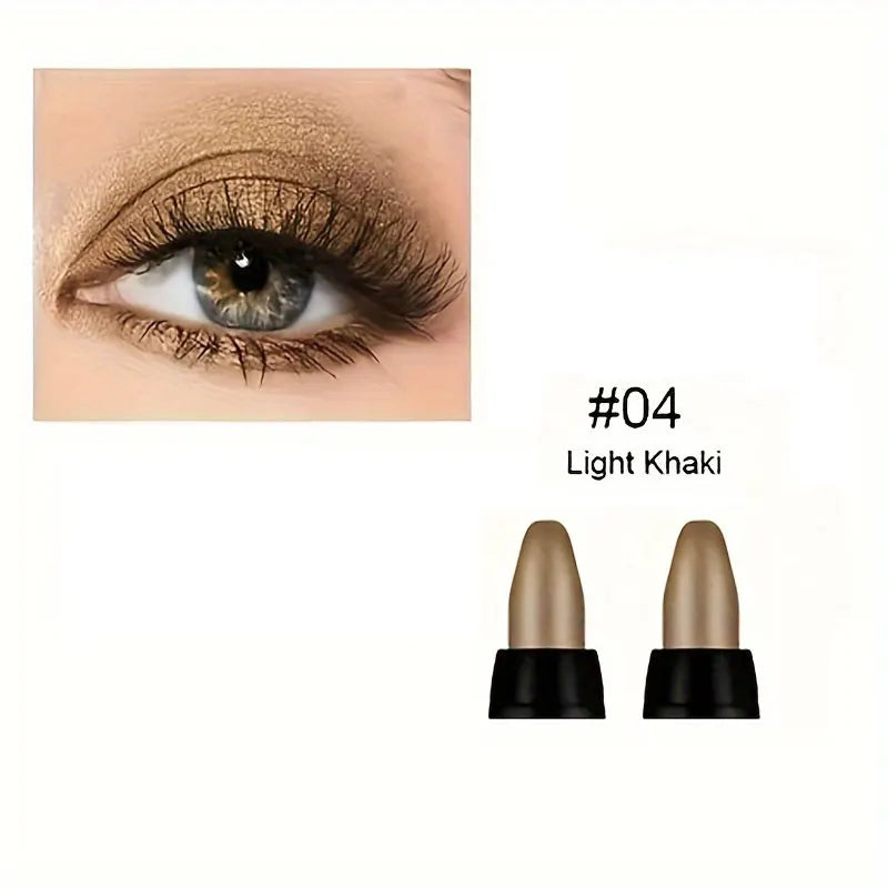 16 Colors Pearlescent Eyeliner, Color Glitter Waterproof Long-Lasting Eye Makeup Non-smudge Eyeliner - Tasawoq