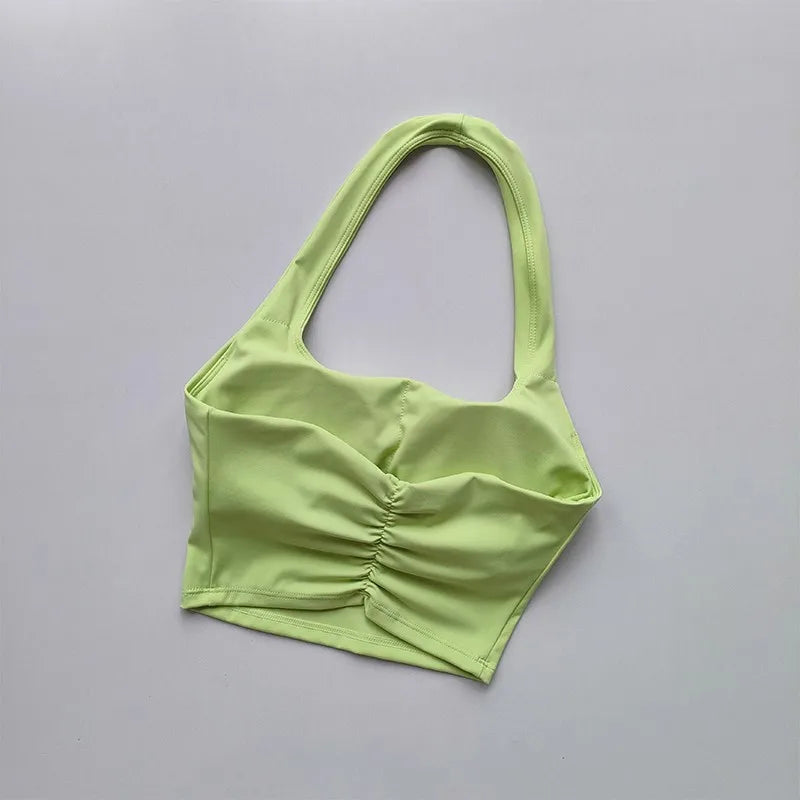 Beautiful Back Shockproof Sports Bra for Women Sexy Gym Fitness Underwear Slim Elastic Yoga Crop Top Activewear - Tasawoq