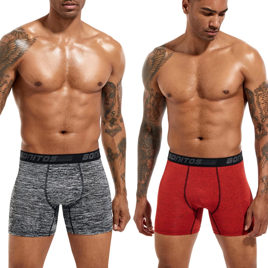 5pcs Pack 2025 Men Panties Polyester Underwear Male Brand Boxer And Underpants For Homme Lot Luxury Set Sexy Shorts Gift Slip - Tasawoq