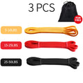 Resistance Bands Exercise Elastic Workout Ruber Loop Strength Rubber Band Gym Fitness Equipment Training Expander Unisex - Tasawoq