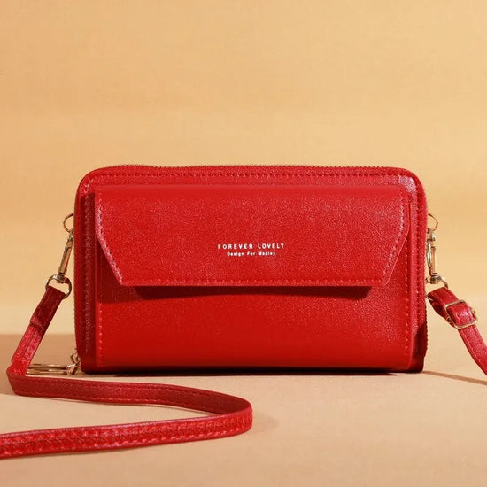 2023 New Crossbody Bag for Women Summer Small Market Simple One Shoulder Bag for Mobile Phone Double Layer Casual Small Body Bag - Tasawoq