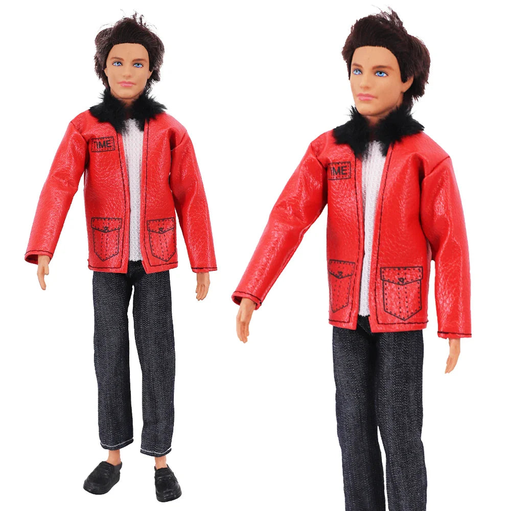 25 Style Ken 11.5inch Doll Clothes Sportswear Prince's Daily Clothing Overcoat for Babi 30 Cm Ken Boy Clothes,Birthday Present - Tasawoq