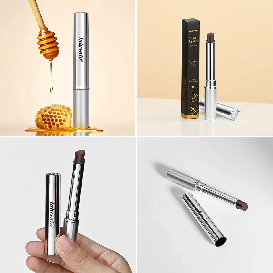 Colorless Black Honey Lip Balm Lipstick Long Lasting Hygienic Moisturizing Lips Plumper Nourish Makeup Lip Care Cosmetics - Tasawoq