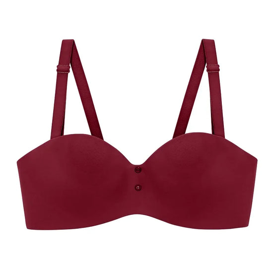 Women Sexy Seamless Bras Adjustable Push Up Brassiere No Steel Female Comfortable Underwear Ladies Solid Color Lingerie Bralette - Tasawoq
