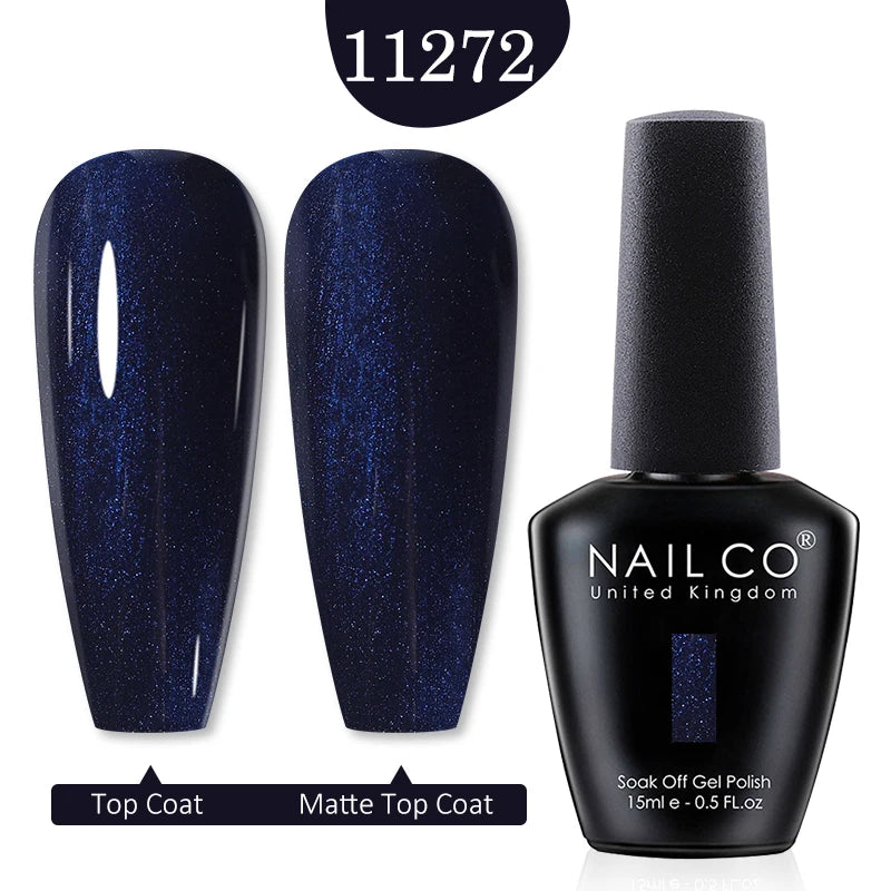 NAILCO Red Colors Series 15ML Nail Gel Polish Nail Supplies Semi Permanent For Nail Art Manicure Soak Off LED UV Hybrid Varnish - Tasawoq