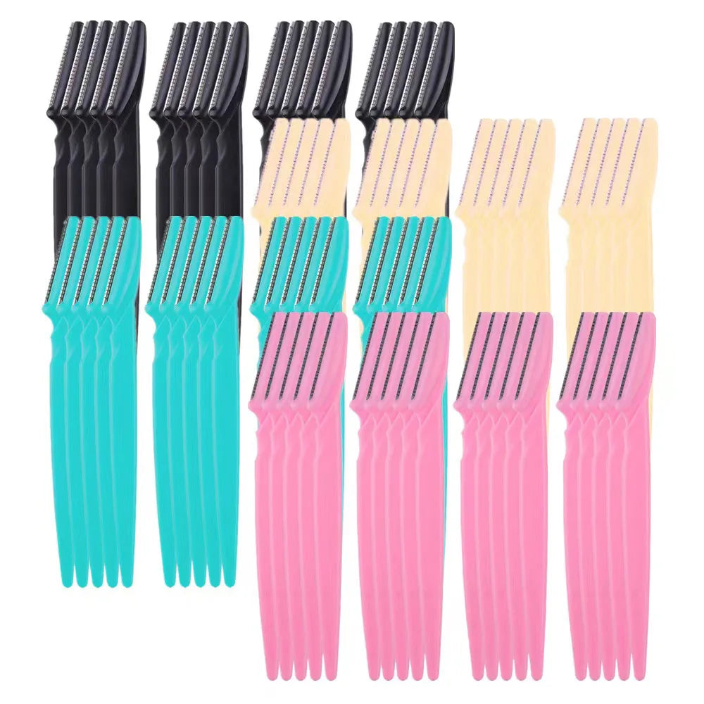 Eye Brow Epilation Hair Removal Cutter Shaver Blades Makeup Tools Eyebrow Trimmer Knives Portable Face Razor Hair Remover - Tasawoq