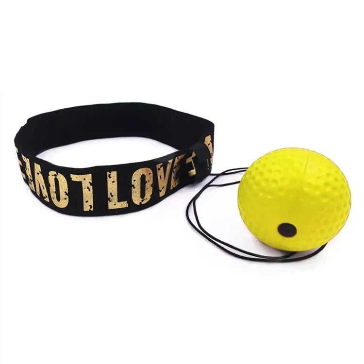 1Pcs MMA Boxing Speed Ball Head-Mounted Pu Punch Sanda Training Hand Eye Reaction Home Sandbag Fitness Equipment Gym Muay Thai - Tasawoq