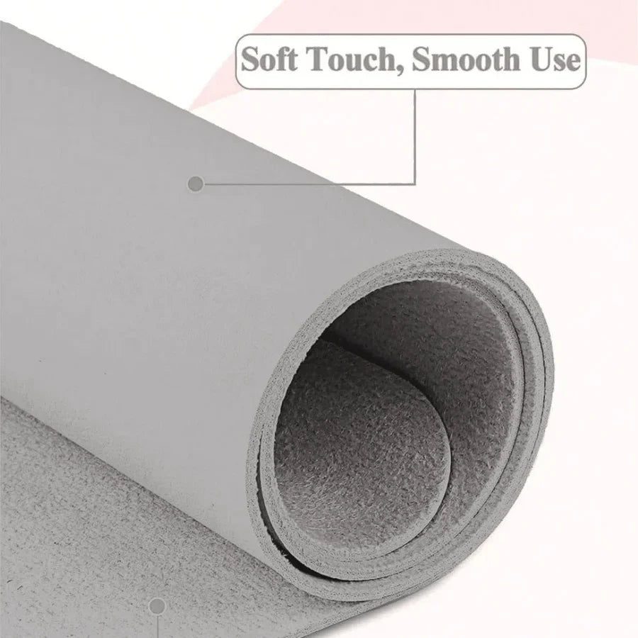Nail Art Table Mat Foldable Hand Rest Pad For Nail Armrest Cushion Waterproof Scratch Dirt Resistant Leather Studio Desk Mat - Tasawoq