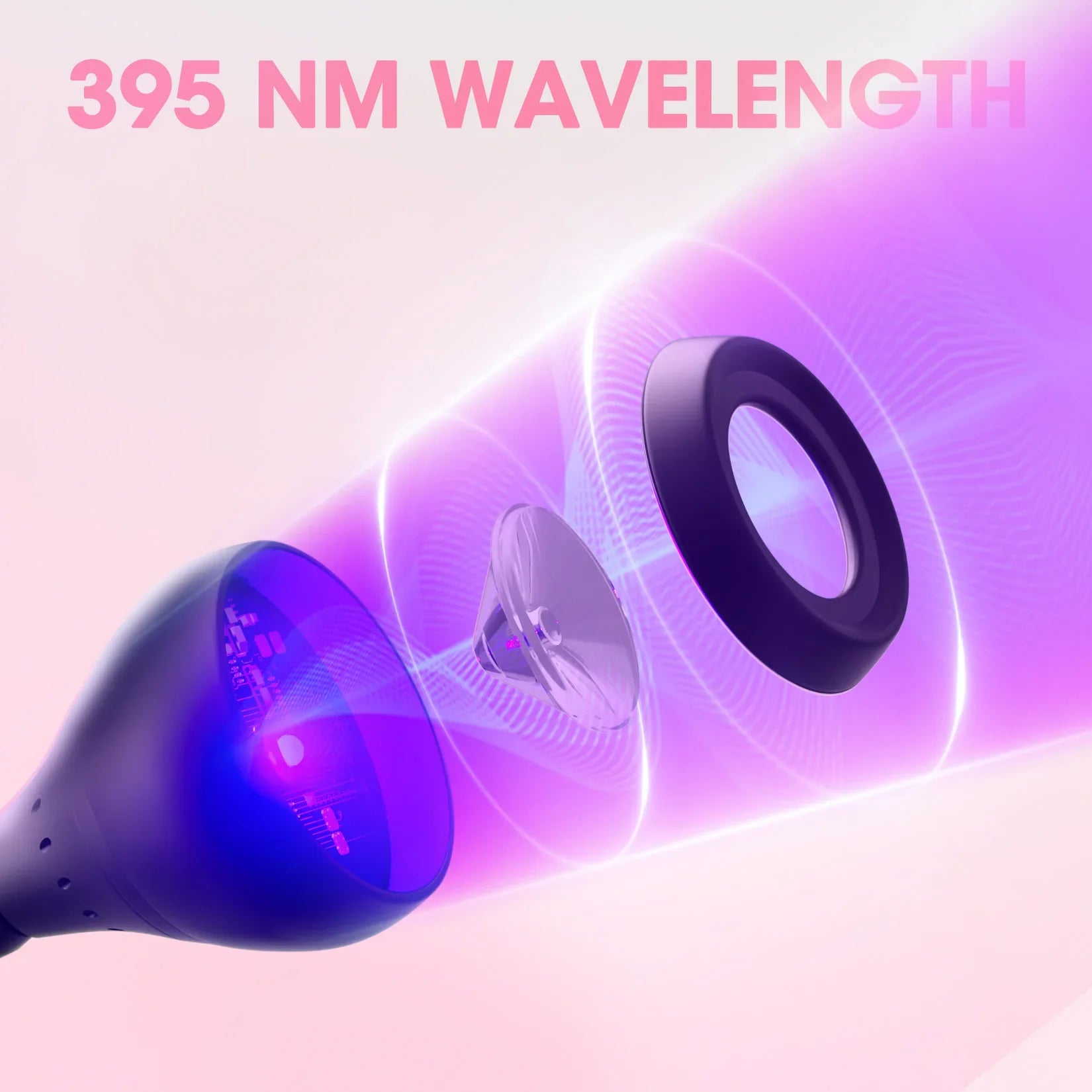 Nail Dryer Light UV Nail lamp 395nm Wavelength Clip-on Desk Mini USB For Gel Nails ongle Manicure Salon Tools - Tasawoq
