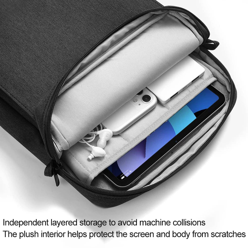 Shoulder Bag for MacBook Air M1 Case 2023 New M2 13 inch Laptop Bag for iPad Air 5 Pro 12.9 11 10th Gen S9 8 7 Plus women / men - Tasawoq
