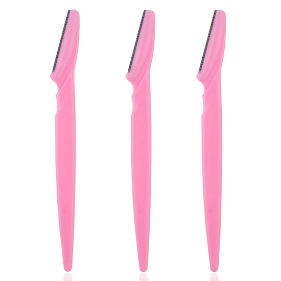 3/4/10Pcs Eyebrow Trimmer Face Blade Shaver Portable Eye Brow Epilation Hair Removal Safety Eyebrow Cutting Woman Makeup Tools - Tasawoq