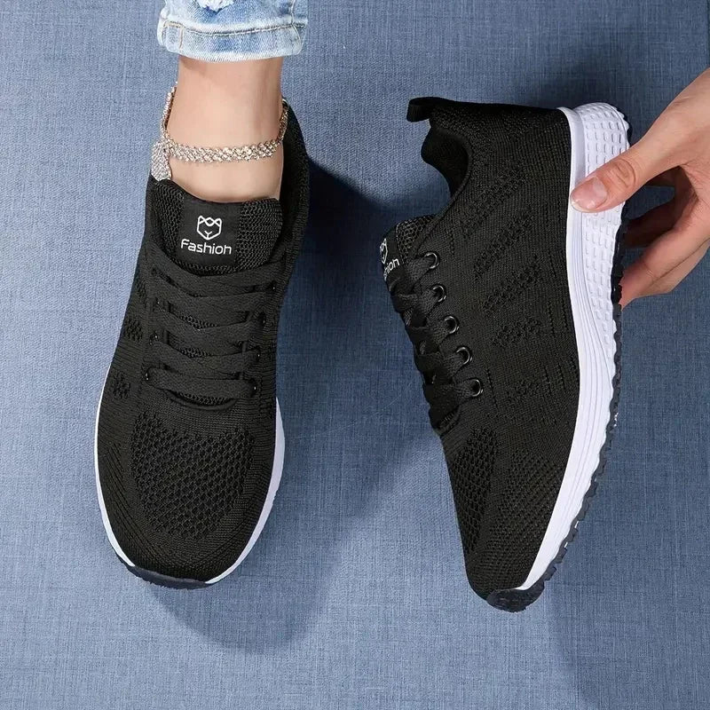 Running Shoes for Women Breathable Casual Sneakers Luxury Brand Sport Shoes Summer Fashion Light Basketball Tenis Walking Shoes - Tasawoq