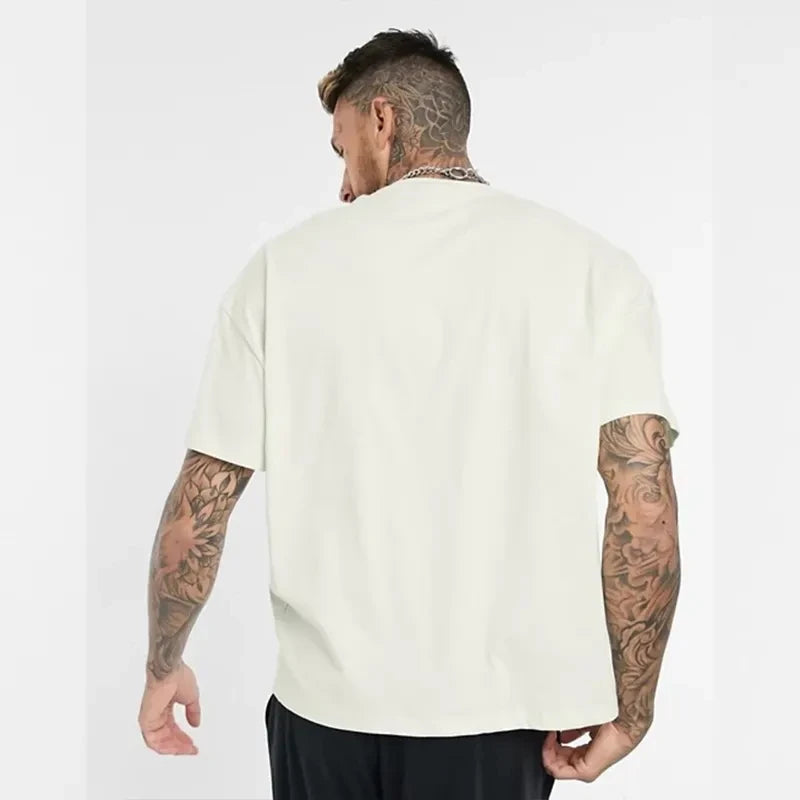 Customized Printed Leisure T Shirt Tee DIY Your Own Design Like Photo Or Logo White T-shirt Fashion Custom Men's Tops Tshirt - Tasawoq
