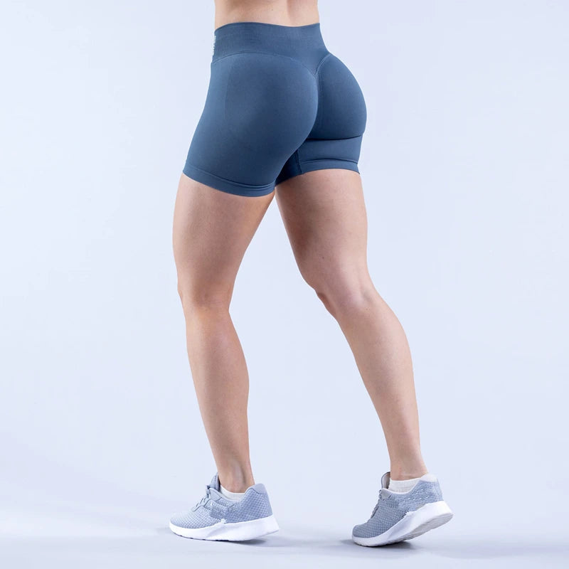 Gym Impact Running Shorts Scrunch Butt Shorts Women Biker Cycling Shorts Seamless Leggings Sexy Athletic Yoga Shorts - Tasawoq