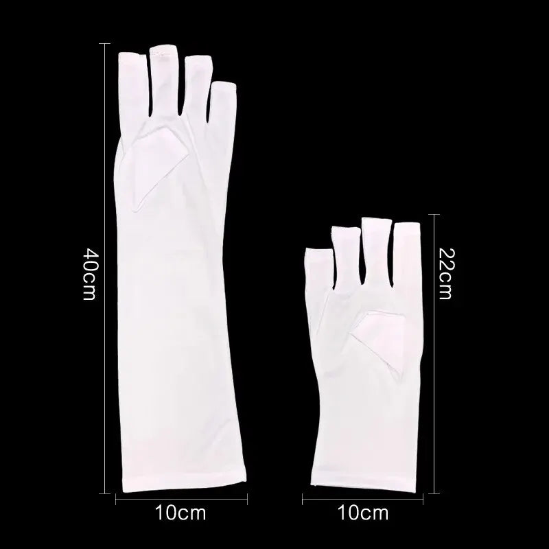 Nail Gloves Anti-UV Anti-blackening Anti-illumination TANNING Tanning Light Therapy Machine Blackening Anti-radiation Baking Lam - Tasawoq