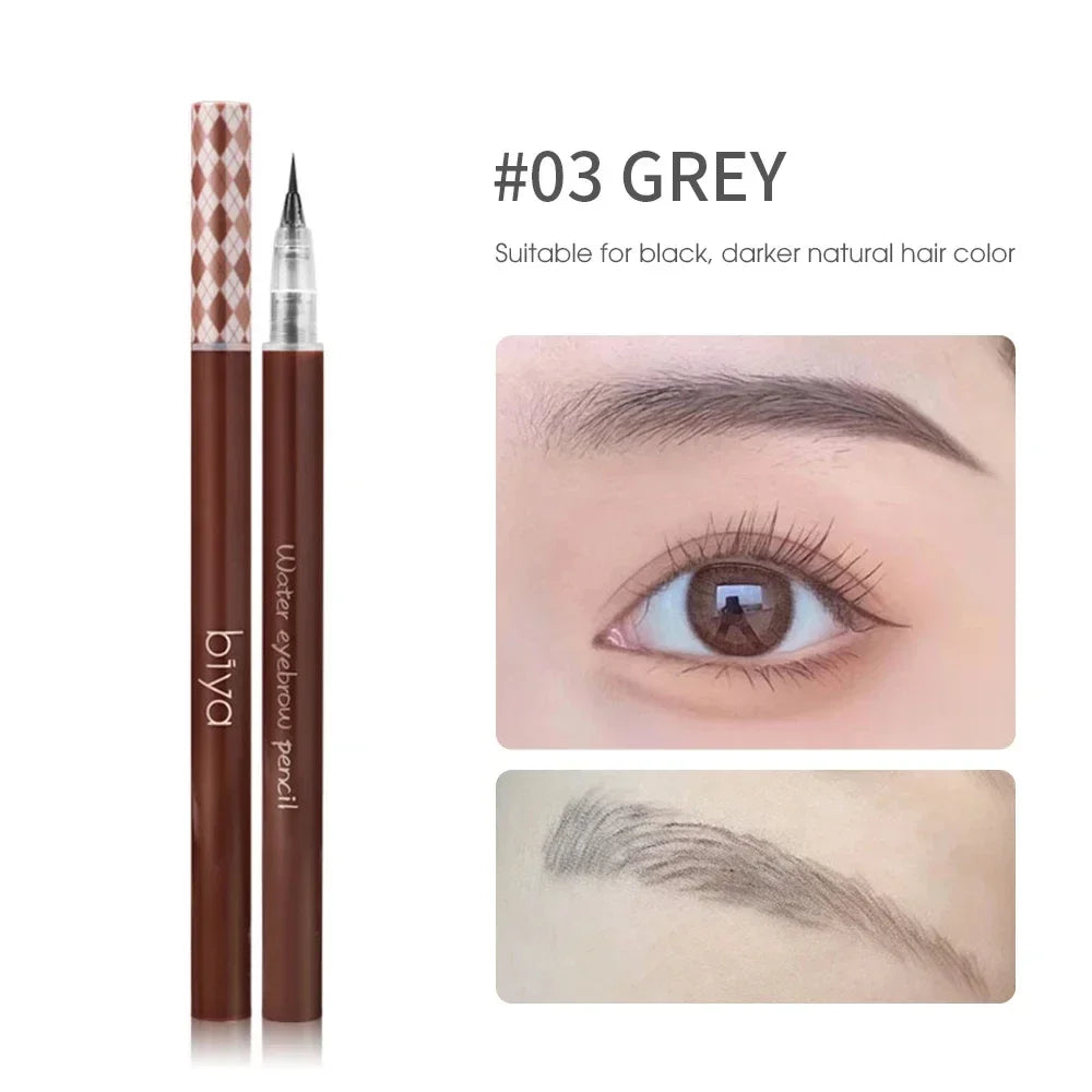 Ultra-fine Eyebrow Pencil Outline Shadow Lying Silkworm Eyeliner Waterproof Non-smudge Lasting Colorfast Liquid Eyebrow Pencil - Tasawoq