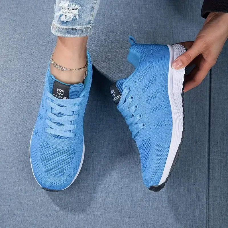Running Shoes for Women Breathable Casual Sneakers Luxury Brand Sport Shoes Summer Fashion Light Basketball Tenis Walking Shoes - Tasawoq