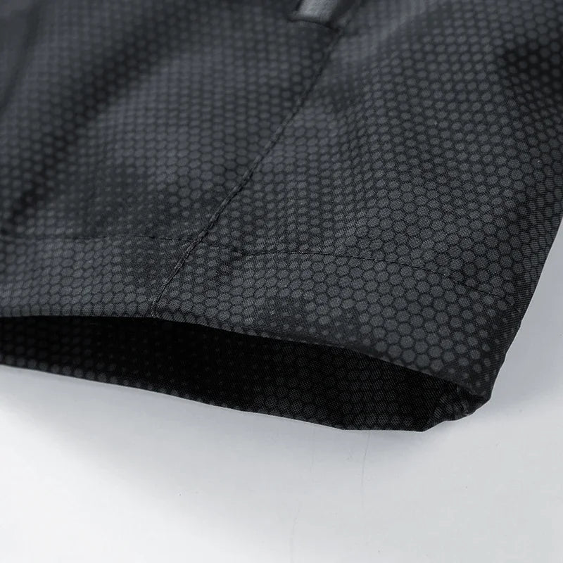 Hooded Hiking Jacket Men Outdoor Bomber Jackets Waterproof Windbreaker 2024 Spring Autumn Sports Casual Cargo Jackets Mens Coats - Tasawoq