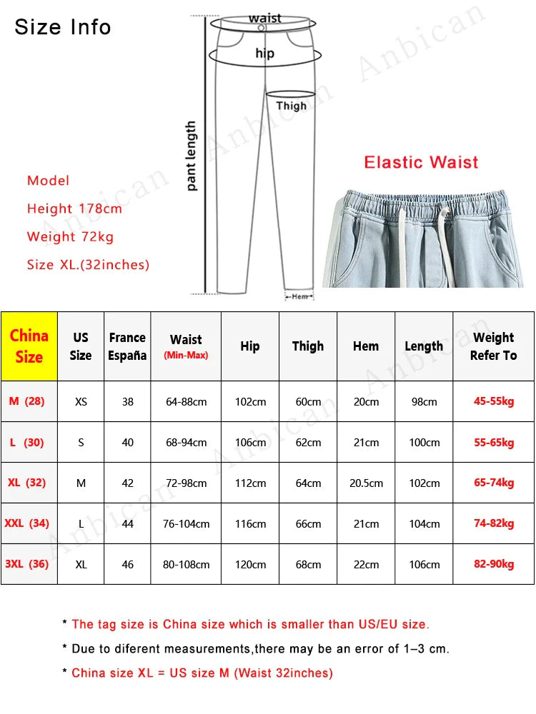 Winter Men's Jeans Korean Fashion Fleece Liner Thick Warm Straight Denim Pants Washed Cotton Retro Blue Wide Leg Jean Trousers - Tasawoq