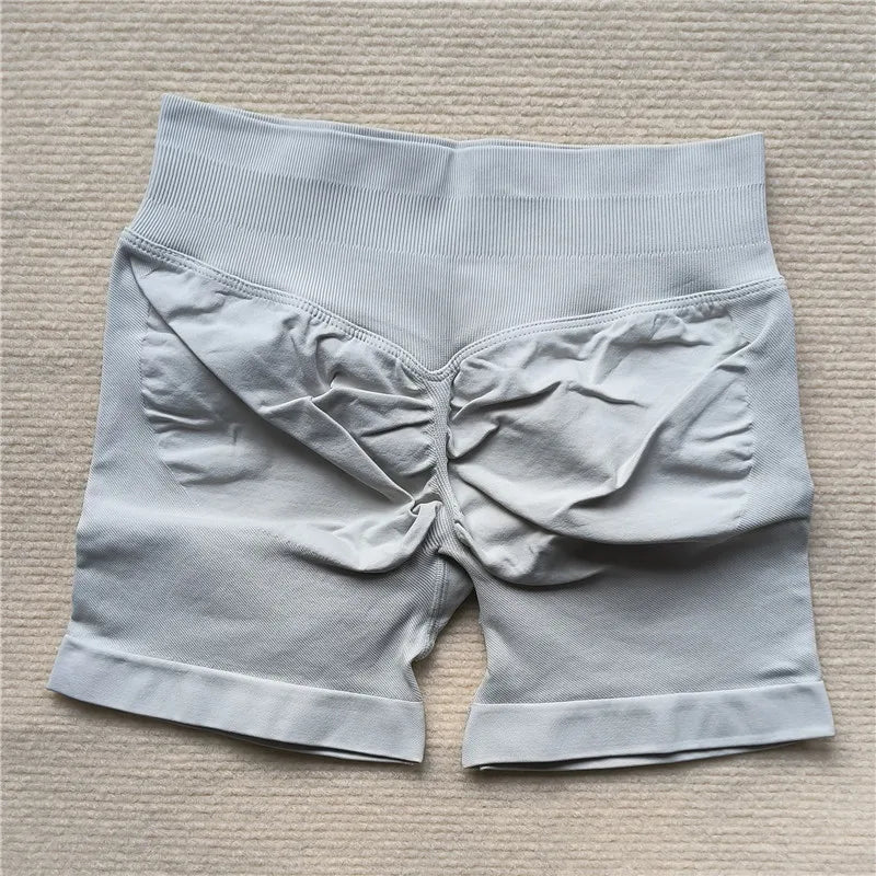 Gym Impact Running Shorts Scrunch Butt Shorts Women Biker Cycling Shorts Seamless Leggings Sexy Athletic Yoga Shorts - Tasawoq
