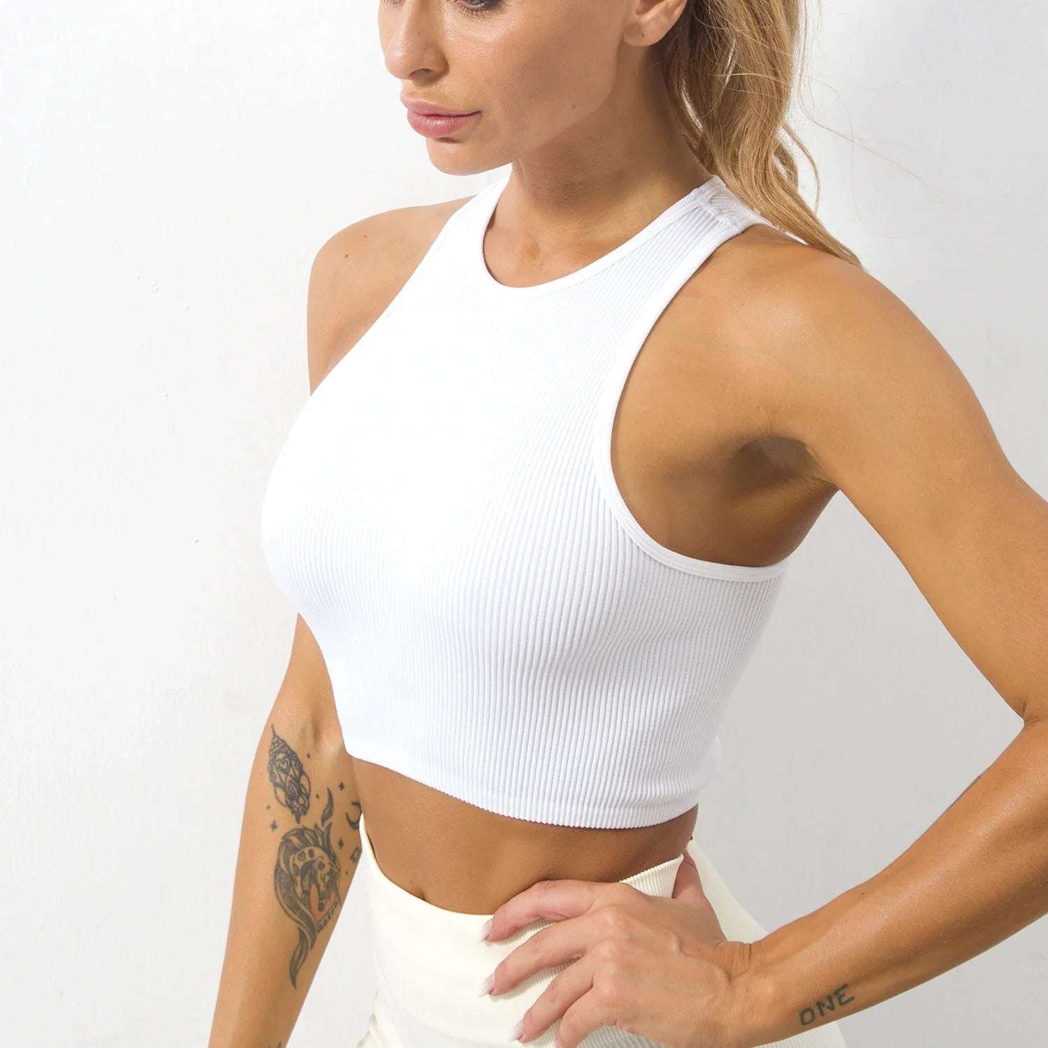 Summer Seamless Push Up Y2k tops Beautiful Sport Sexy Tank Top Mallas Casual Woman Corset Top - Tasawoq