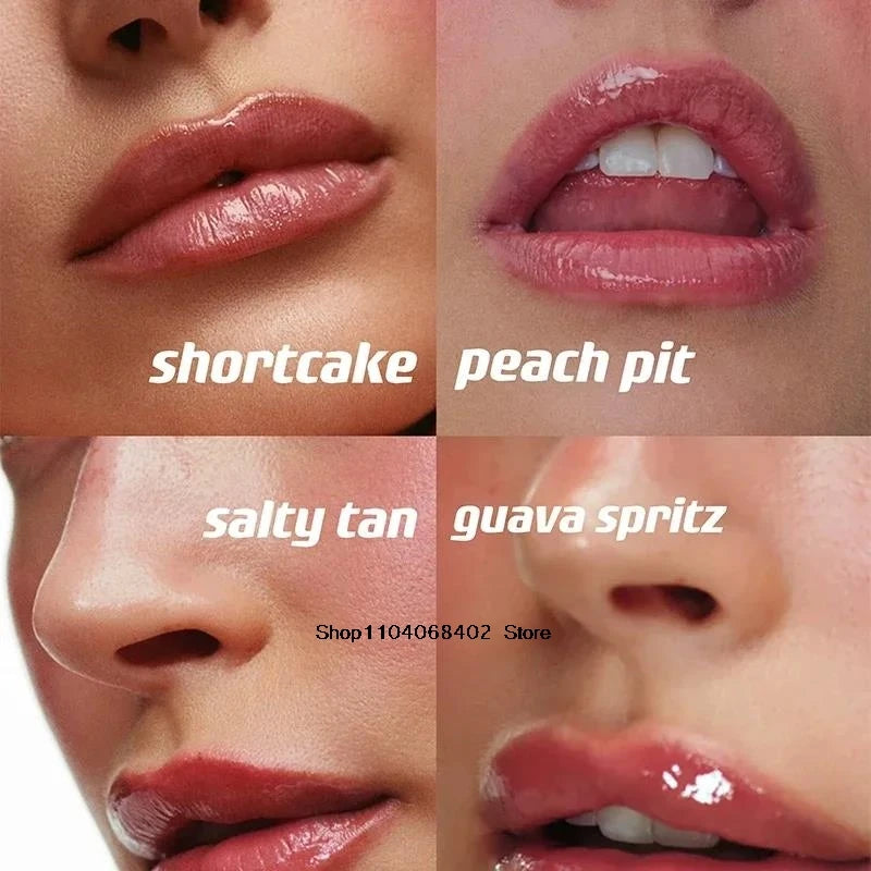 RHODE Makeup Cheek Blush Cream Blusher Stick Lip Gloss Phone Case For iPhone New Toast SALTY TAN Raspberry Espresso Lipstick INS - Tasawoq
