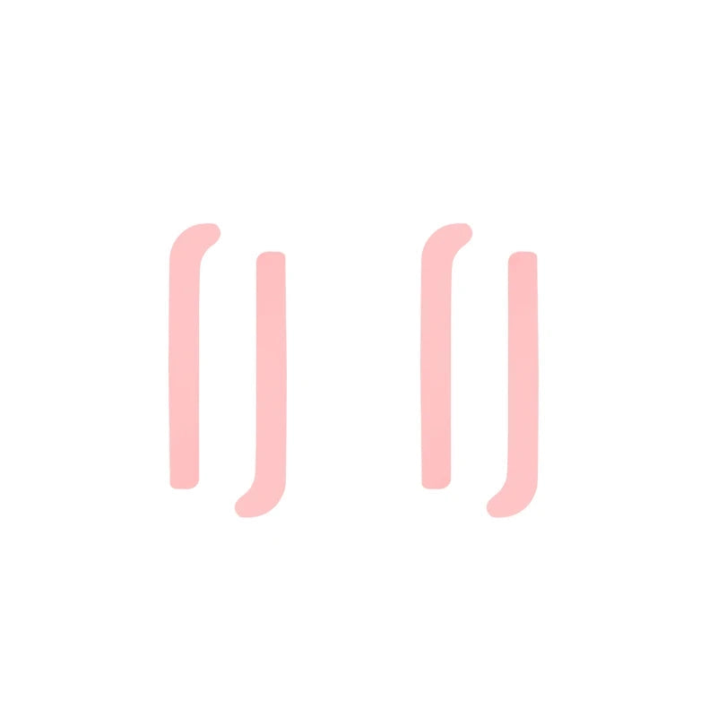 2 Pairs Silicon Eye Pads For Lash Lifting Reusable Eyelash Perming Silicone Pad Lash Lift Ribbons Eyelash Extension Makeup Tools - Tasawoq
