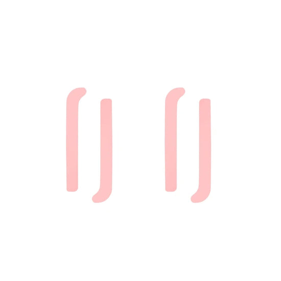 2 Pairs Silicon Eye Pads For Lash Lifting Reusable Eyelash Perming Silicone Pad Lash Lift Ribbons Eyelash Extension Makeup Tools - Tasawoq