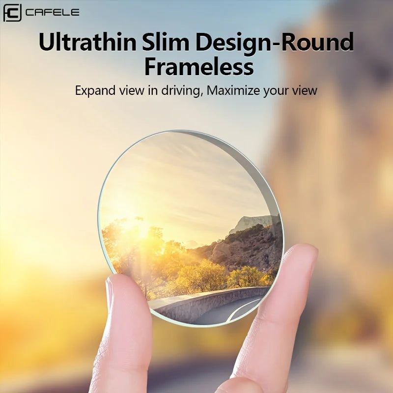 2pcs Blind Spot Mirror Car Rearview Mirror HD Adjustable-Degree Convex Glass Universal Car Assecories Broaden Horizons