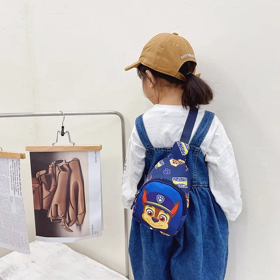 Paw Patrol Chest Bag Kids Children Mini Outdoor Shoulder Bags Boys Girls Paw Patrol Bag Costume Accessories Students Baby Bag - Tasawoq