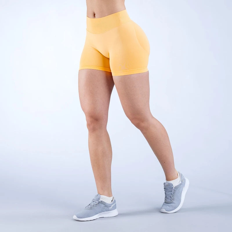 Gym Impact Running Shorts Scrunch Butt Shorts Women Biker Cycling Shorts Seamless Leggings Sexy Athletic Yoga Shorts - Tasawoq