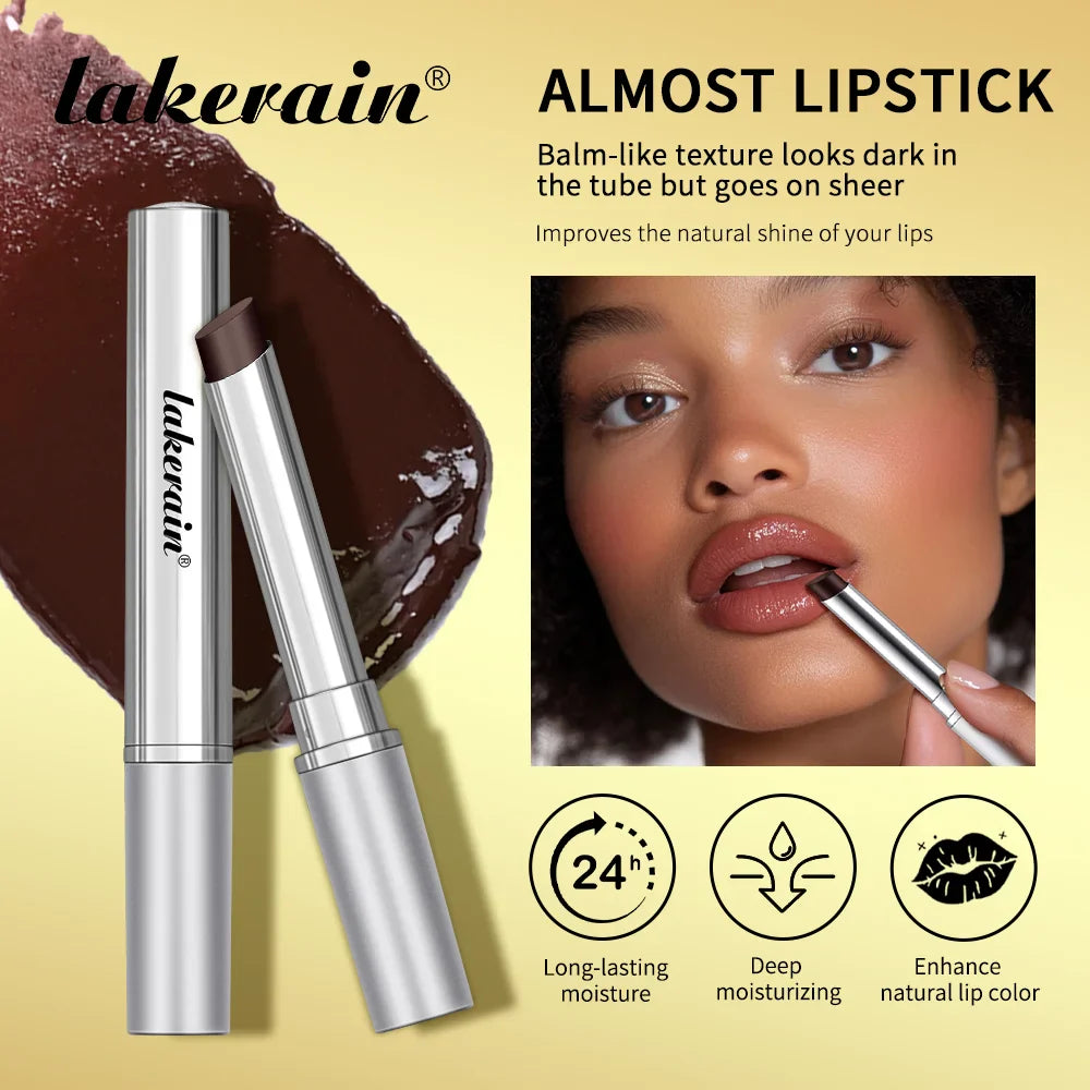 Colorless Black Honey Lip Balm Lipstick Long Lasting Hygienic Moisturizing Lips Plumper Nourish Makeup Lip Care Cosmetics - Tasawoq