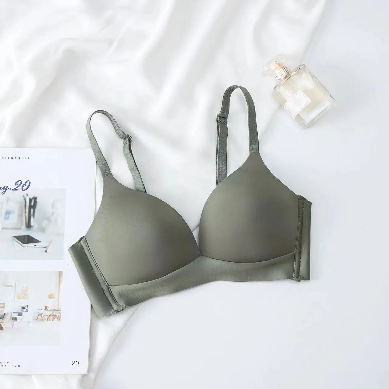 FallSweet Women Push Up Bra Girls Seamless Bras Japanese Style Wireless Underwear No Steel Ring Bralette Sexy Female Lingerie - Tasawoq